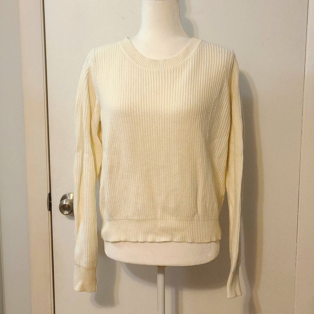 Banana Republic White Sweater